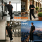 Men's 2-piece set: T-shirt and wide-leg pants