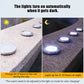 🔥 Oferta especial: 50% DE DESCONTO 🔥 Lâmpada de jardim em aço inoxidável alimentada a energia solar com 8 luzes LED