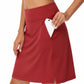 Women's 20" Knee Length Skorts Golf Tennis Skirt