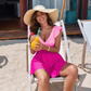 🌞Promoção de Verão: 49% de desconto✨🩱Fato de banho envolvente com folhos que realça a silhueta para mulher – Fato de banho tipo vestido com efeito modelador 💗✨