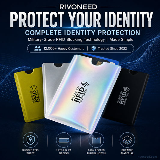 Capas de bloqueio de RFID para cartões de crédit