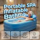🛁💨 Banheira insuflável para adultos – DESCONTO DE 50%! Relaxa em qualquer lugar: portátil, estável e rápida de montar. 🔥✨
