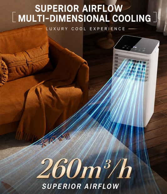 🌬️Ar condicionado portátil 3 em 1 silencioso com ventilador✅Venda direta da fábrica⌛Quantidade limitada💥Melhor preç