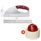 Faca de cozinha ergonómica – Design com pega inclinada para a frente, corta legumes e carne com facilidade. Um presente atencioso para quem gosta de cozinhar em casa. 🍅