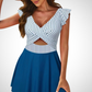 🌞Promoção de Verão: 49% de desconto✨🩱Fato de banho envolvente com folhos que realça a silhueta para mulher – Fato de banho tipo vestido com efeito modelador 💗✨