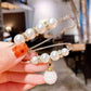 ⚡ Oferta relâmpago de hoje ⚡ Compre 1 peça e receba 1 GRÁTIS 🎁 Broche decorativo com pérolas em estilo espartilh