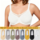 🔥Preço especial de último dia: 7,99 £💐Sutiã elegante transparente de cobertura total para mulheres de tamanho grande