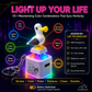 Porta-chaves com botão «Seagull MINE!» — Som real e luz LED, presente interativo e divertido para amigos e família summerwins