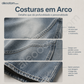 🔥 50% OFF – Calça jeans vintage cintura baixa e perna larga | Estilo retrô, conforto moderno para o dia a dia