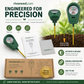 🌱 50% OFF – Medidor de solo 3 em 1 com indicador | Sem pilhas, basta inserir e ler – para jardim, vasos e horta