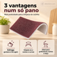 Esponja de nano-carborundo para limpeza da cozinh
