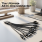Cabo de carregamento USB universal 10 em 1