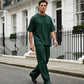 Men's 2-piece set: T-shirt and wide-leg pants