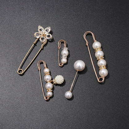 ⚡ Oferta relâmpago de hoje ⚡ Compre 1 peça e receba 1 GRÁTIS 🎁 Broche decorativo com pérolas em estilo espartilh