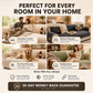 🛋️ 50% DE DESCONTO! 🧼 Capa para sofá grossa, antiderrapante e lavável – Resistente, fácil de cuidar e perfeita para casas com animais de estimação e crianças