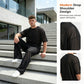 Men's 2-piece set: T-shirt and wide-leg pants