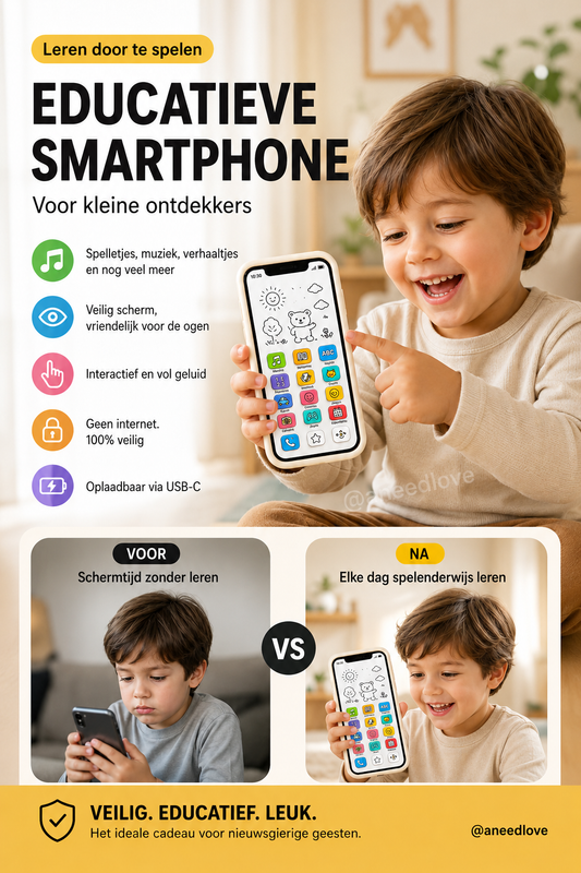 📱 50% DE DESCONTO – Smartphone educativo para crianças | Educativo, não prejudica a visão e ideal para a aprendizagem precoce ✨👶