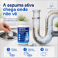 Pastilhas efervescentes para eliminar odores nos canos de esgoto