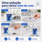 Pastilhas efervescentes para eliminar odores nos canos de esgoto