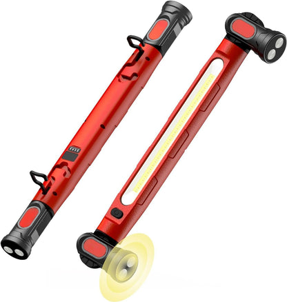💡 Lâmpada de trabalho LED de 3000 lm com base magnética e gancho de suspensão 🔋 Bateria de 5200 mAh para oficina, garagem e carro. Um pouco mais cara, mas vale cada cêntimo! 💎 Só hoje
