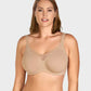 🔥Preço especial de último dia: 7,99 £💐Sutiã elegante transparente de cobertura total para mulheres de tamanho grande
