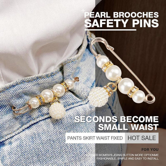 ⚡ Oferta relâmpago de hoje ⚡ Compre 1 peça e receba 1 GRÁTIS 🎁 Broche decorativo com pérolas em estilo espartilh