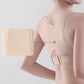 Sutiã sem aro bege para mulher, copas moldadas macias e respiráveis não removíveis, roupa desportiva para ioga e fitness, ideal para o ginásio e para o treino diári