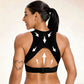 Sutiã sem aro bege para mulher, copas moldadas macias e respiráveis não removíveis, roupa desportiva para ioga e fitness, ideal para o ginásio e para o treino diári