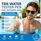 ✨ Testador de qualidade da água TDS 3 em 1 — Mede o pH, o cloro e a dureza, com ecrã LCD, para piscinas e aquários 🌊📱