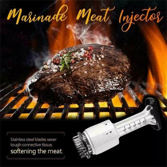 🍗🥩🍖Batedor de carne e injetor de molho 2 em 1