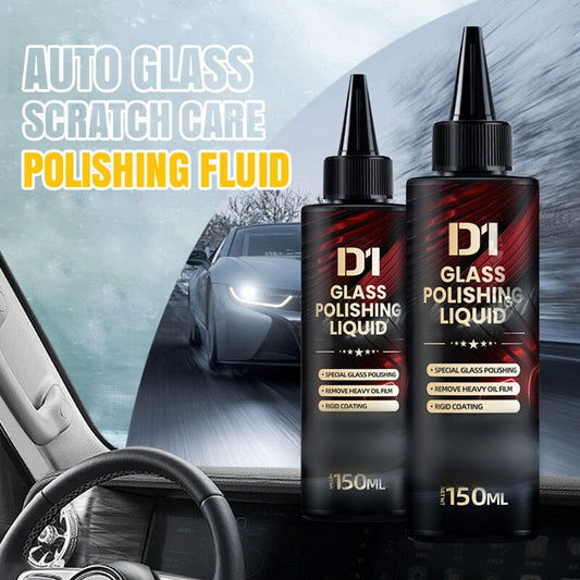 🔥Promoção quente: 50% de desconto🔥Líquido de polimento para arranhões em vidros de automóveis