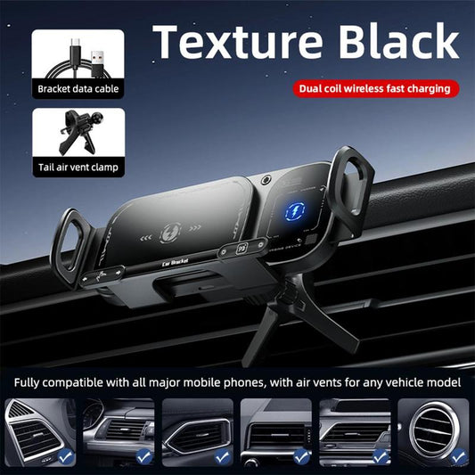 🔥Noworoczny rabat 50%: ładowalny uchwyt do telefonu i tabletu w samochodzieI⚡