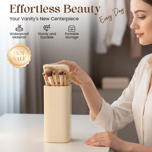 Podnoszący uchwyt na pędzle do makijażu