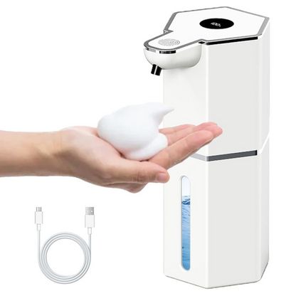 Automatyczny dozownik mydła w pianie z możliwością ponownego napełniania