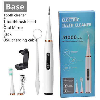 🦷🔥Alerta de pechincha: 19,99 £!!⚡Raspador dentário elétrico ultrassónico | Remove o tártaro e a placa bacteriana