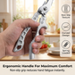 🔥 50% DE DESCONTO – Tesoura de Cozinha Multifuncional Super Resistente | Corte preciso, desmontável & ideal para frango, ervas e embalagens ✂️🍗