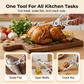 🔥 50% DE DESCONTO – Tesoura de Cozinha Multifuncional Super Resistente | Corte preciso, desmontável & ideal para frango, ervas e embalagens ✂️🍗