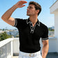 👕 50% DE DESCONTO! 🌞 Camisa de verão descontraída com mangas curtas – Algodão respirável, corte moderno e ideal para o lazer e o trabalho 💼