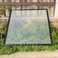 Lona isolante transparente, resistente e impermeável