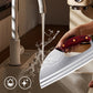 Faca de cozinha ergonómica – Design com pega inclinada para a frente, corta legumes e carne com facilidade. Um presente atencioso para quem gosta de cozinhar em casa. 🍅