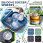 ⚽ 1+1 GRÁTIS 🔥 Molde de gelo em silicone em forma de bola – cubos de gelo perfeitos para as bebidas de verão 🧊⚽