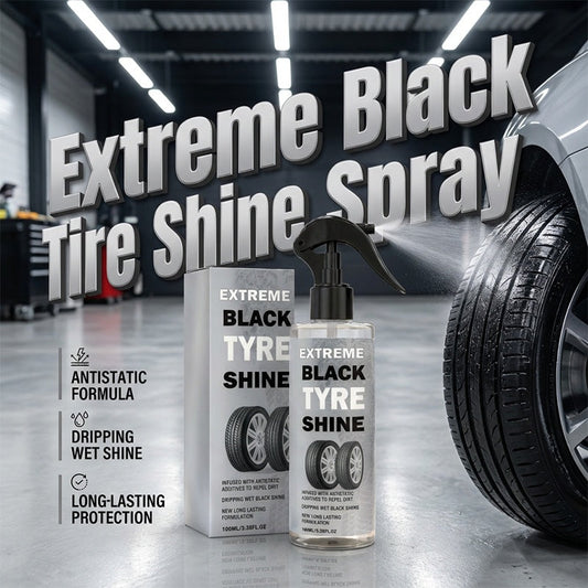 Spray Brilhante para Pneus com Proteção de Longa Duração