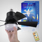 🔥Promoção 50% de desconto - 🎁Ventilador de teto portátil 2 em 1 com luz e controle remoto
