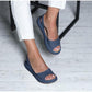 💖Promoção de último dia: 50% de desconto💖Sandálias de couro com biqueira aberta Glenda™ 👡 – Sola de borracha antiderrapante, palmilha almofadada, sapatos minimalistas de verão antiderrapante