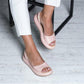 💖Promoção de último dia: 50% de desconto💖Sandálias de couro com biqueira aberta Glenda™ 👡 – Sola de borracha antiderrapante, palmilha almofadada, sapatos minimalistas de verão antiderrapante