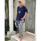 【S-3XL】✨Conjunto de duas peças casual de verão