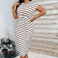 Acquis🥳2026 PROMOÇÃO ESPECIAL 50% DE DESCONTO! 🥳💞Mais de 50 mil unidades vendidas!🌸Vestido justo com nó para mulher – Estampado de leopardo, com nó que realça a barriga. Confortável e elegante para festas ou encontros à noite. Sinta-se deslumbrante.