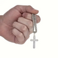 ✝️Colar com pingente em forma de cruz em aço inoxidável para homem – Símbolo clássico, resistente e duradouro