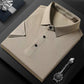 Camiseta de seda fresca para homem, ideal para o verão
