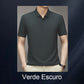 Camiseta de seda fresca para homem, ideal para o verão